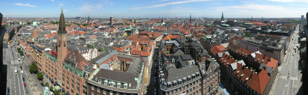 View over Copenhagen