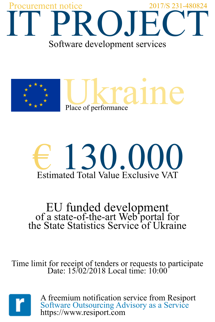 EU Tender Ukraine